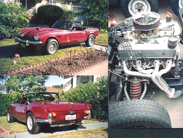 Spitfire V8, with aluminum Rover 3.5 Liter V8