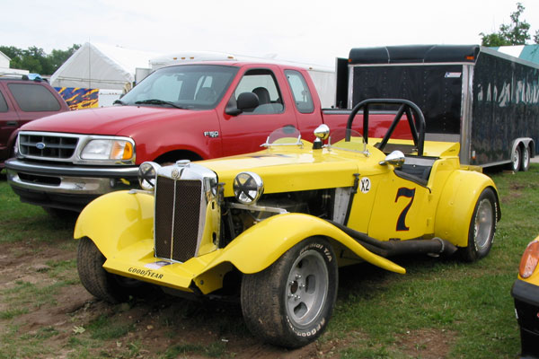 Gary Glojek's Small Block Chevy Powered MG-TD Race Car