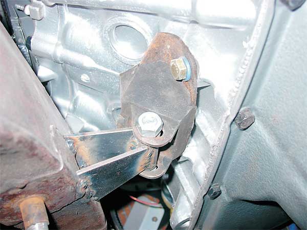 Motor mount (driver side).
