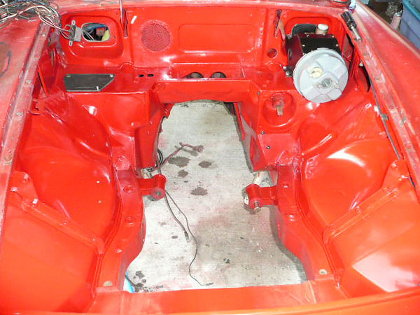 These polyurethane motor mounts are quite stiff.