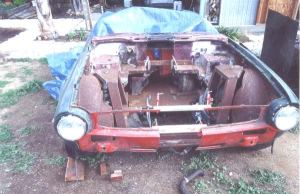 Triumph TR6 fenders