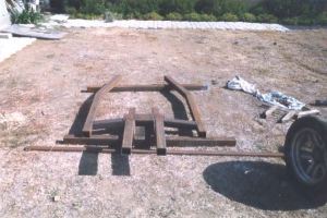 widened TR6 frame