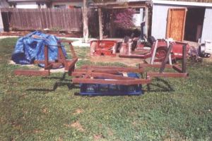 Triumph TR6 frame